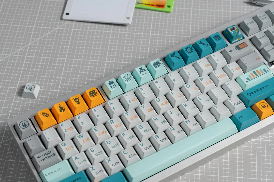 [In-stock] Retro: Evolution Cherry Profile PBT Keycaps - Image 6