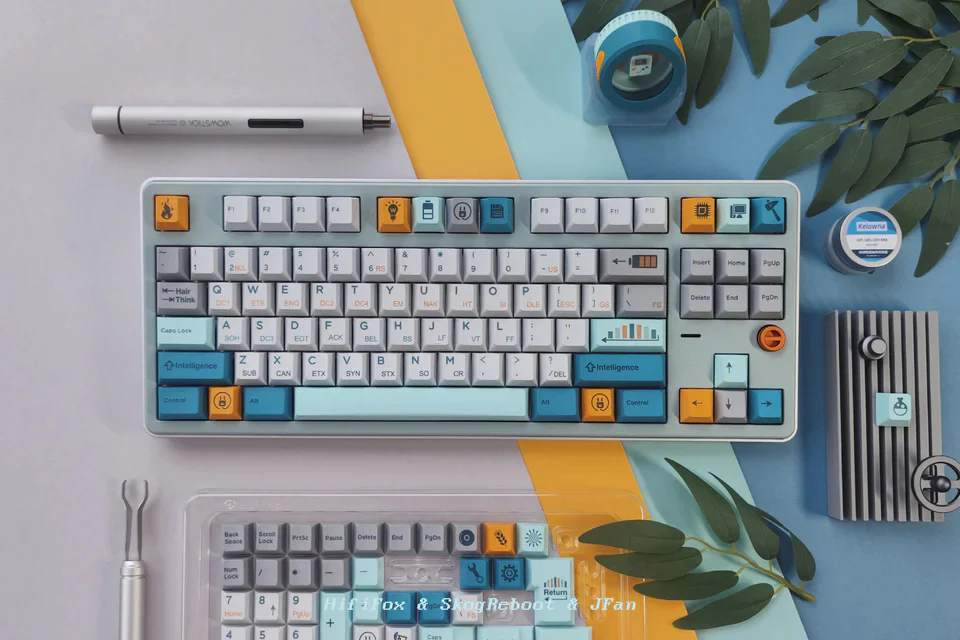 [In-stock] Retro: Evolution Cherry Profile PBT Keycaps - Image 9