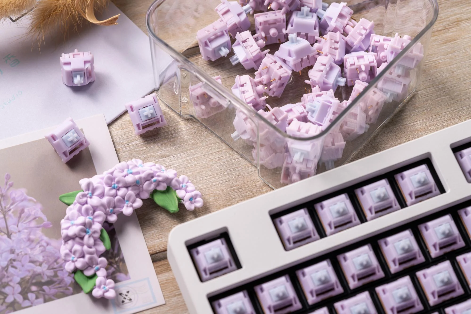[In-stock] Suixiin Studio Lilac Linear Switch V2 - Image 6