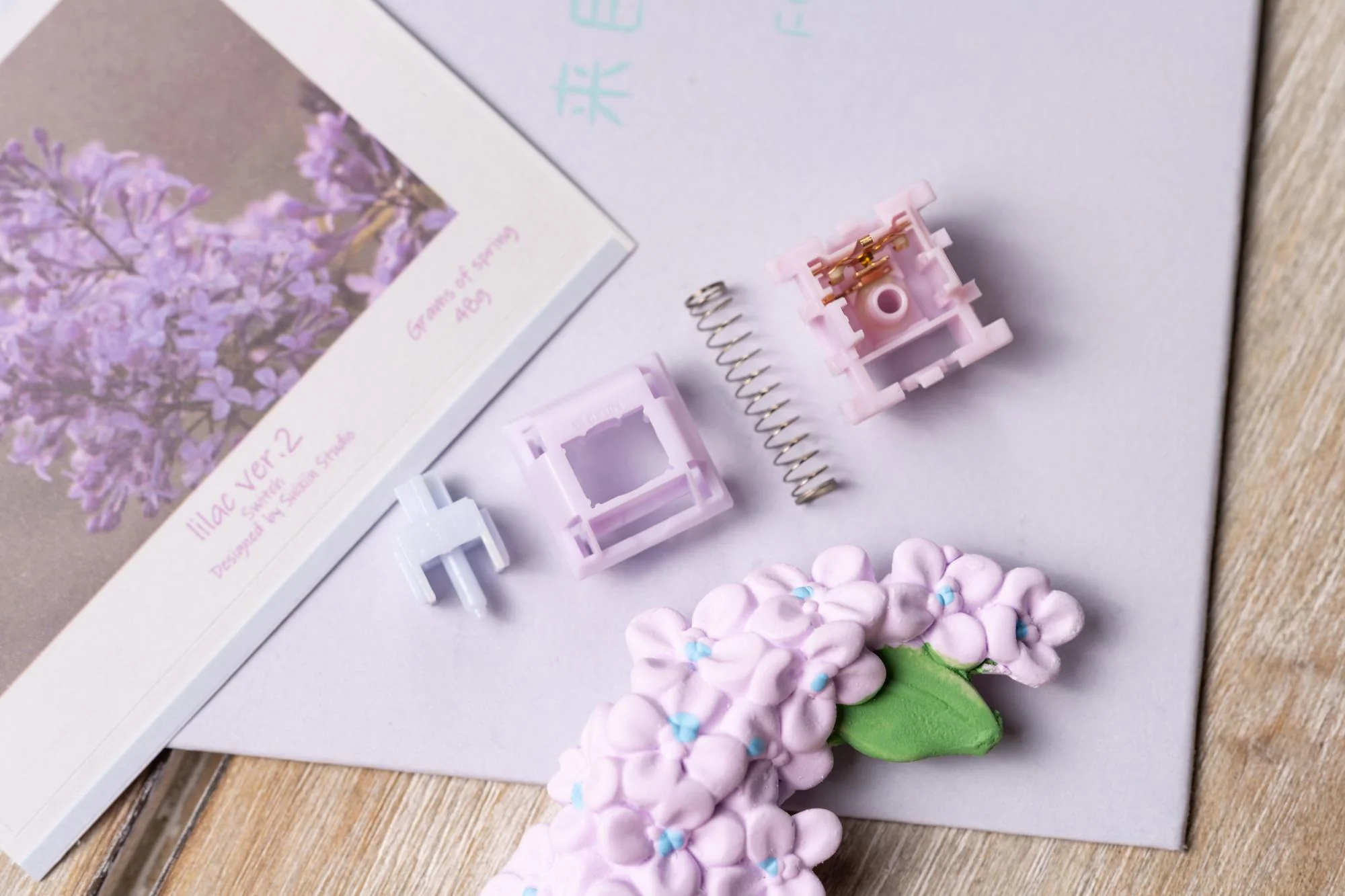 [In-stock] Suixiin Studio Lilac Linear Switch V2 - Image 8