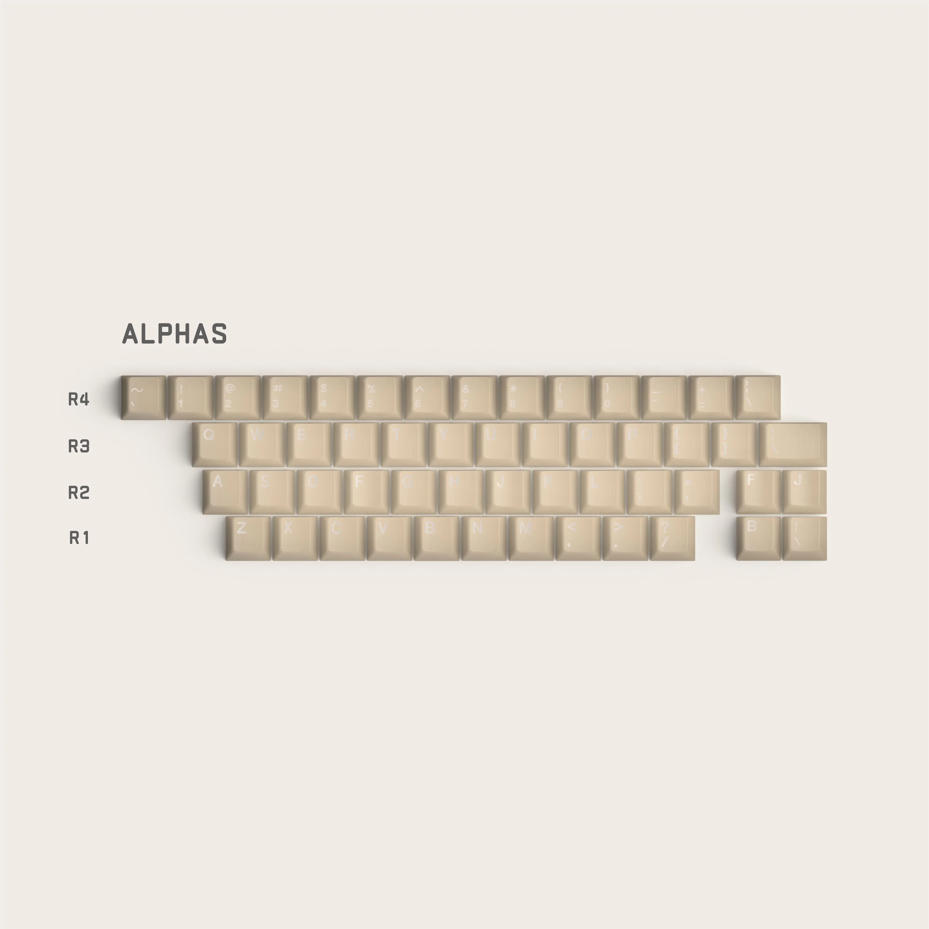 JTK FC CLASSIC Keycap Set R3 | Double Shot / Triple Shot PBT Keycaps - Image 15