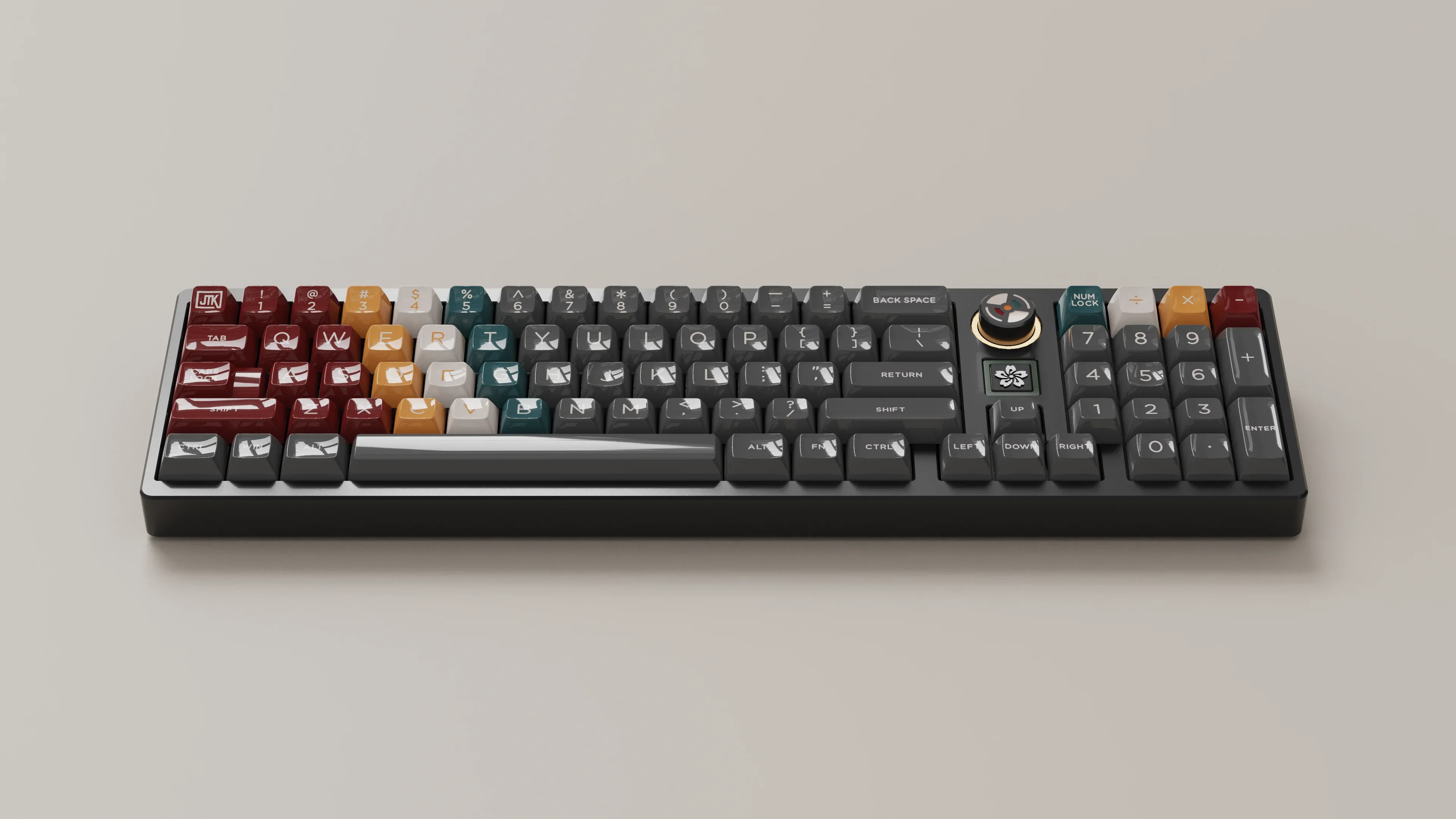 JTK HSA Eccentric ABS Doubleshot Glossy Surface Keycap Set - Image 5