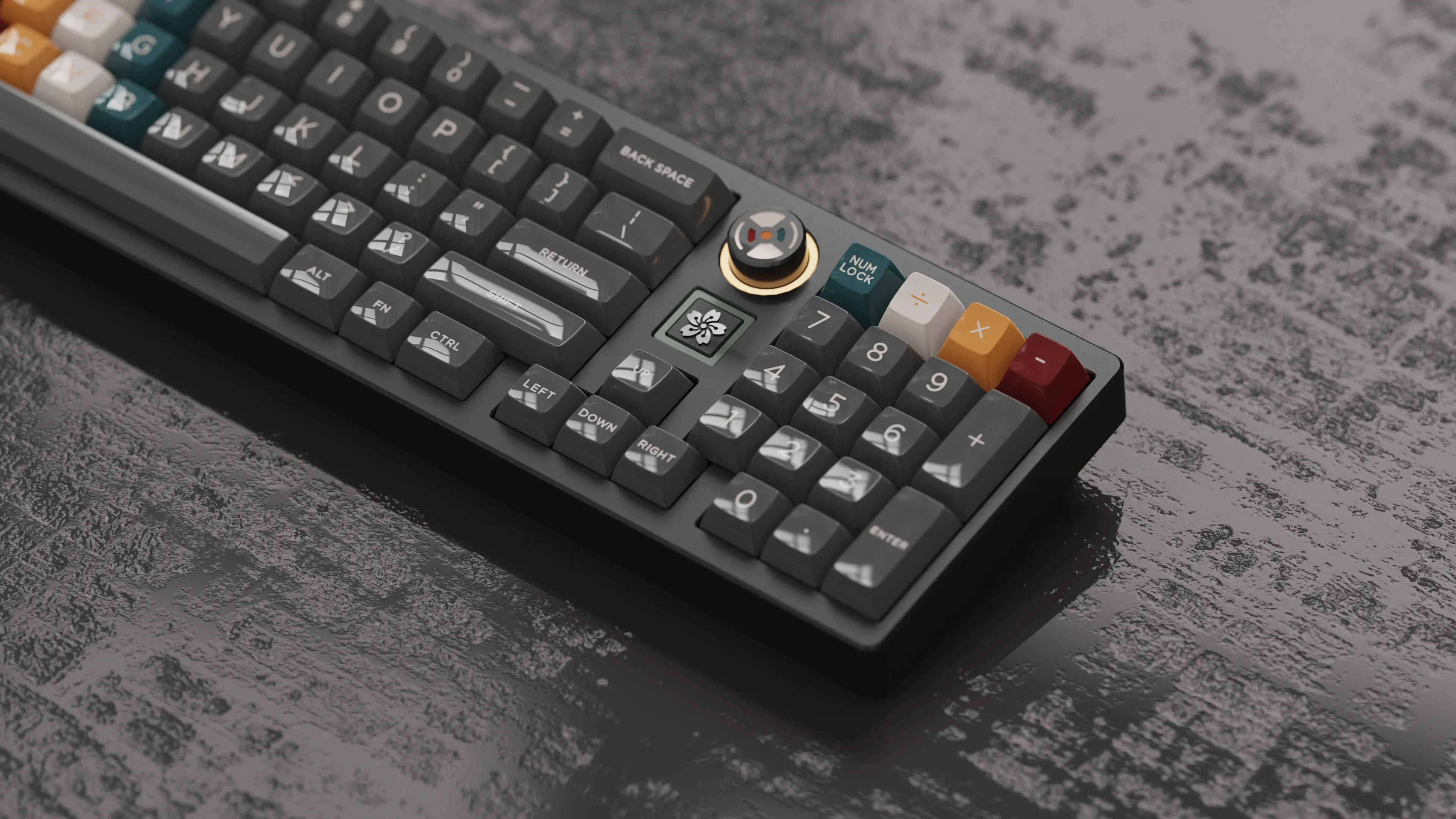 JTK HSA Eccentric ABS Doubleshot Glossy Surface Keycap Set - Image 6