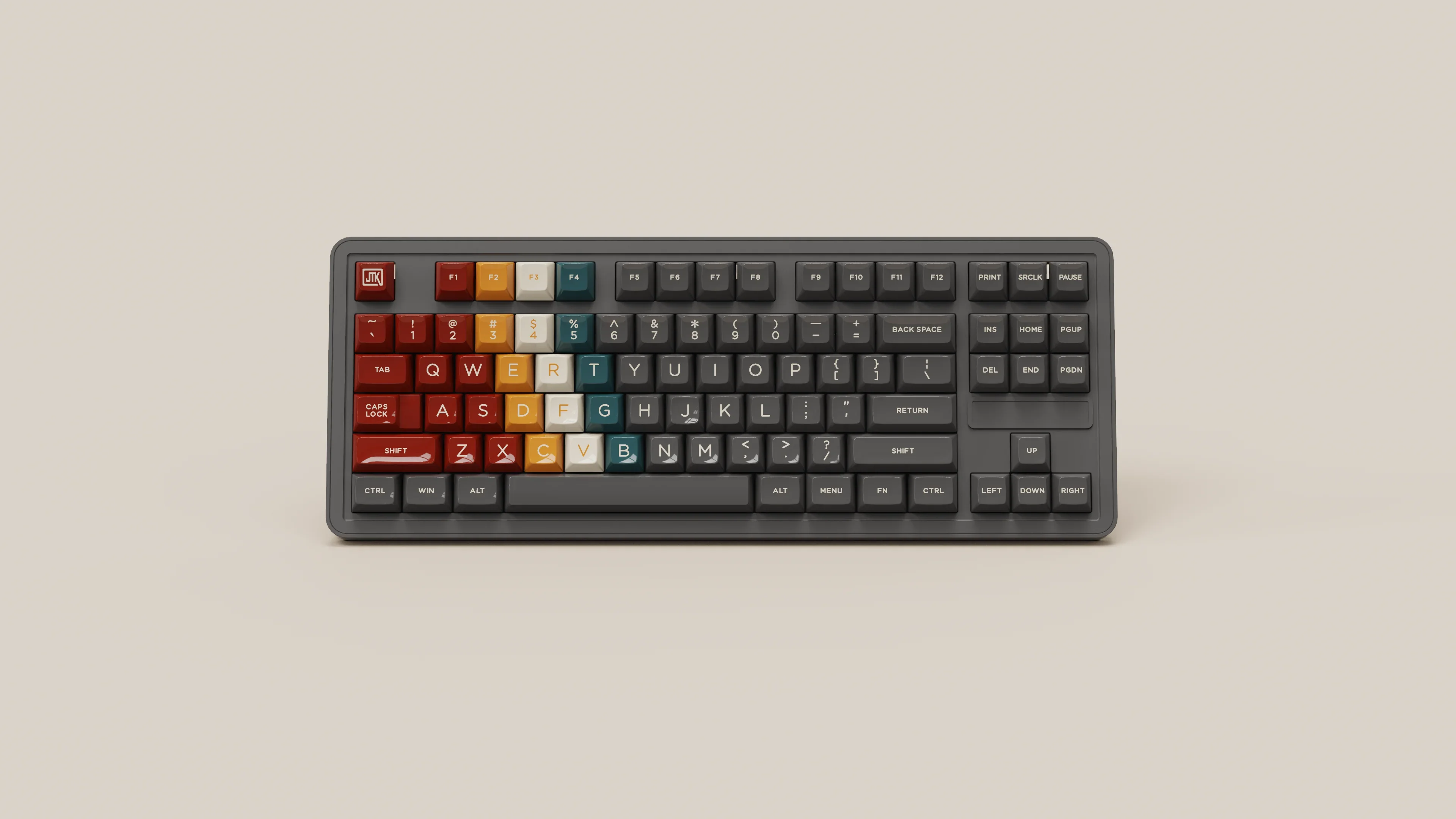 JTK HSA Eccentric ABS Doubleshot Glossy Surface Keycap Set - Image 7