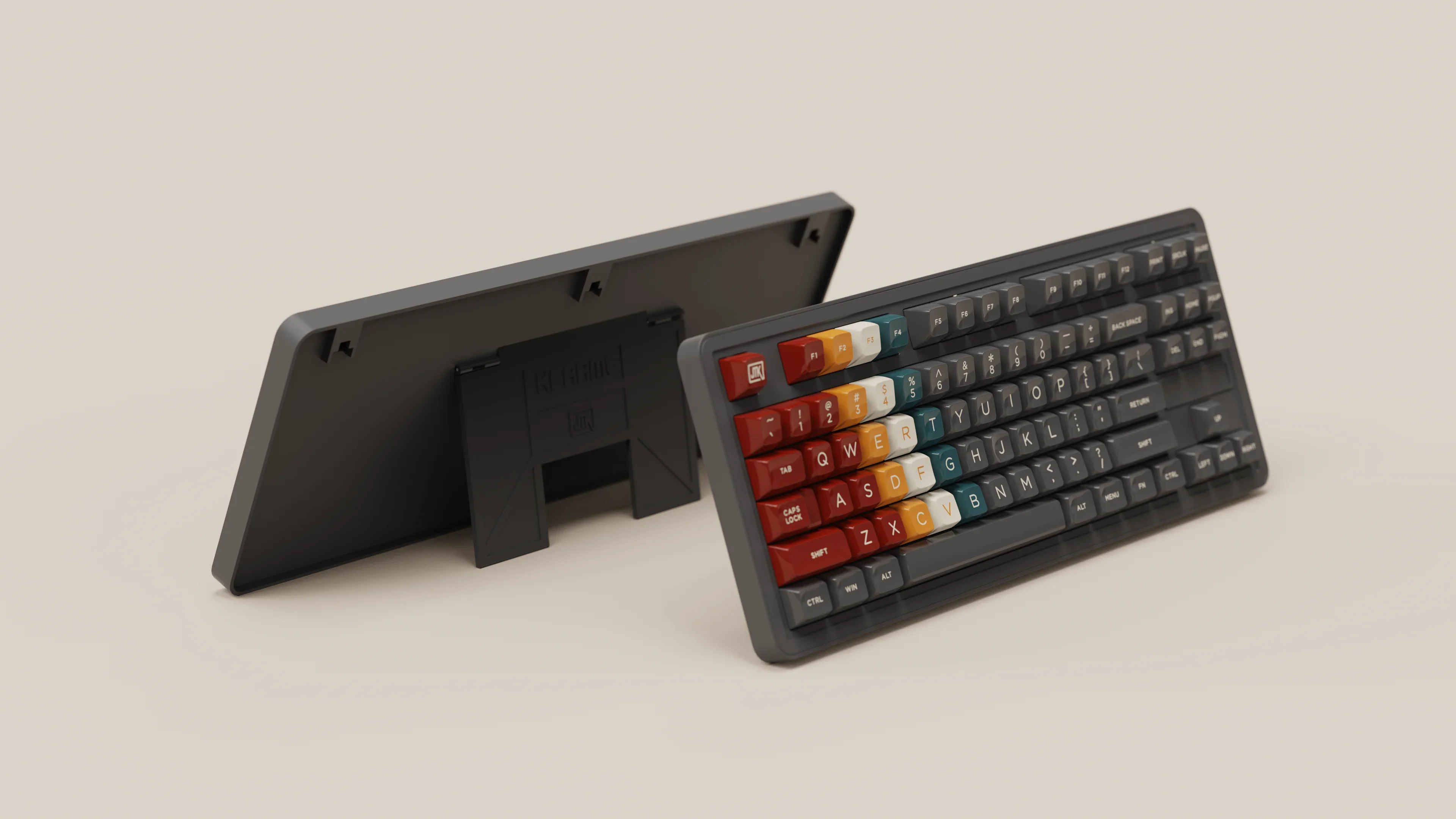 JTK HSA Eccentric ABS Doubleshot Glossy Surface Keycap Set - Image 8
