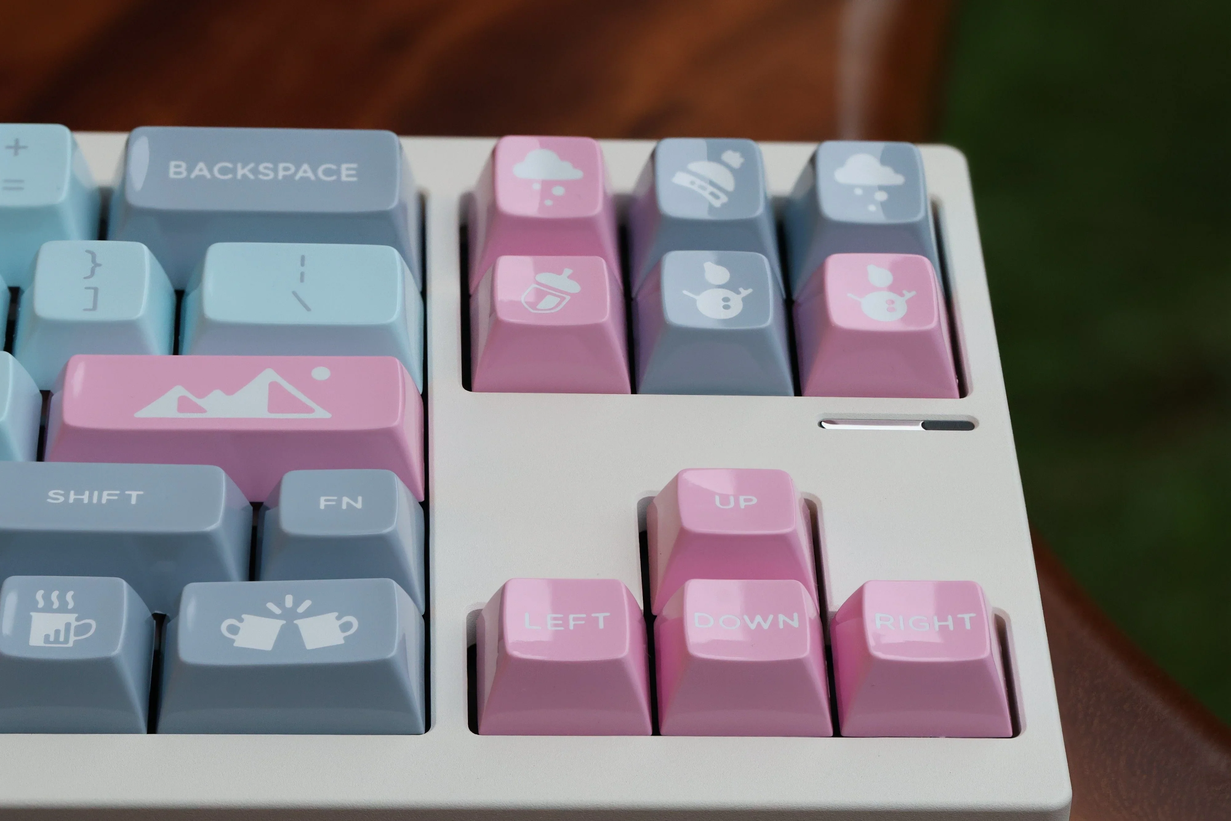 JTK HSA Snow Camping ABS Doubleshot Glossy Surface Keycap Set - Image 4