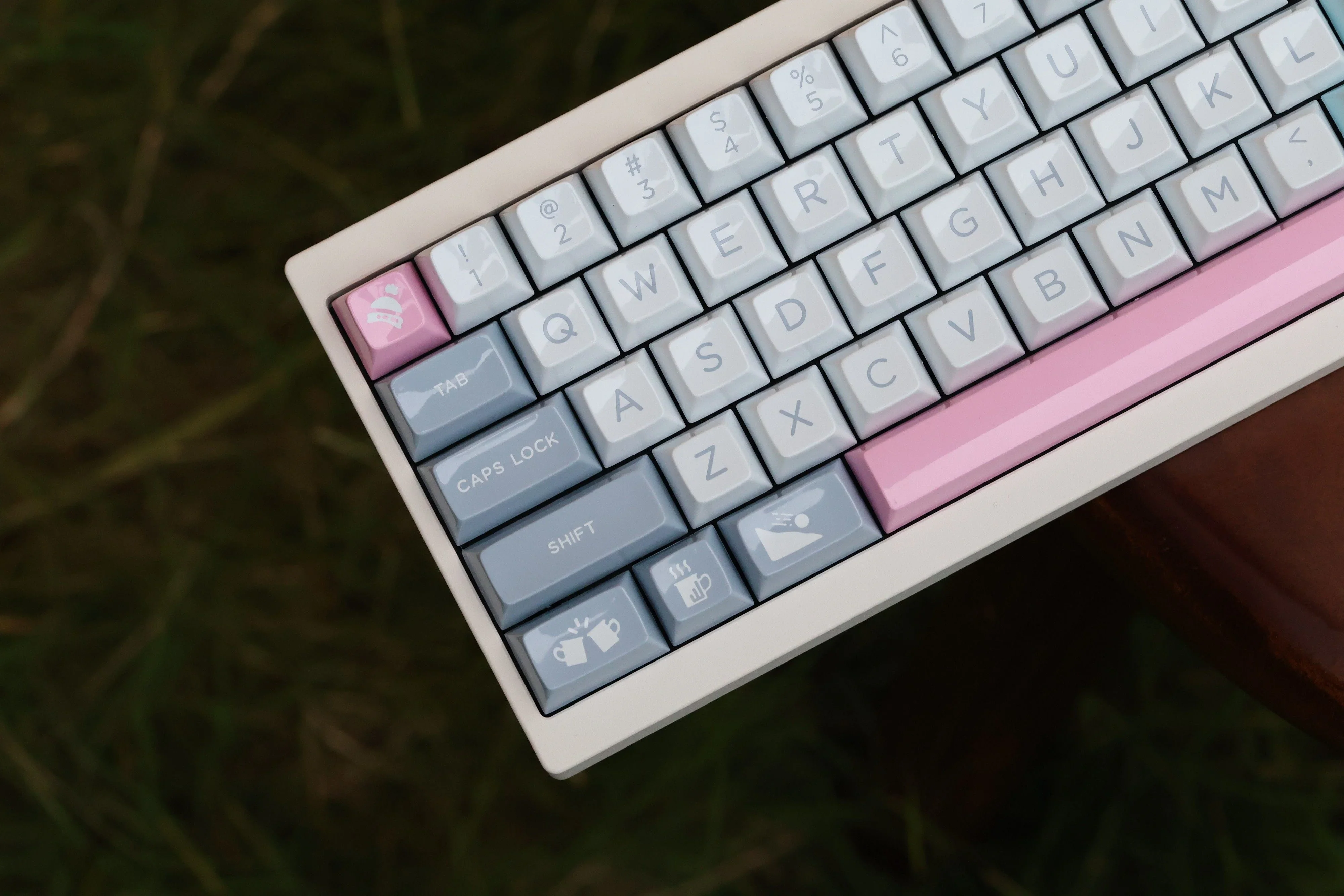 JTK HSA Snow Camping ABS Doubleshot Glossy Surface Keycap Set - Image 5