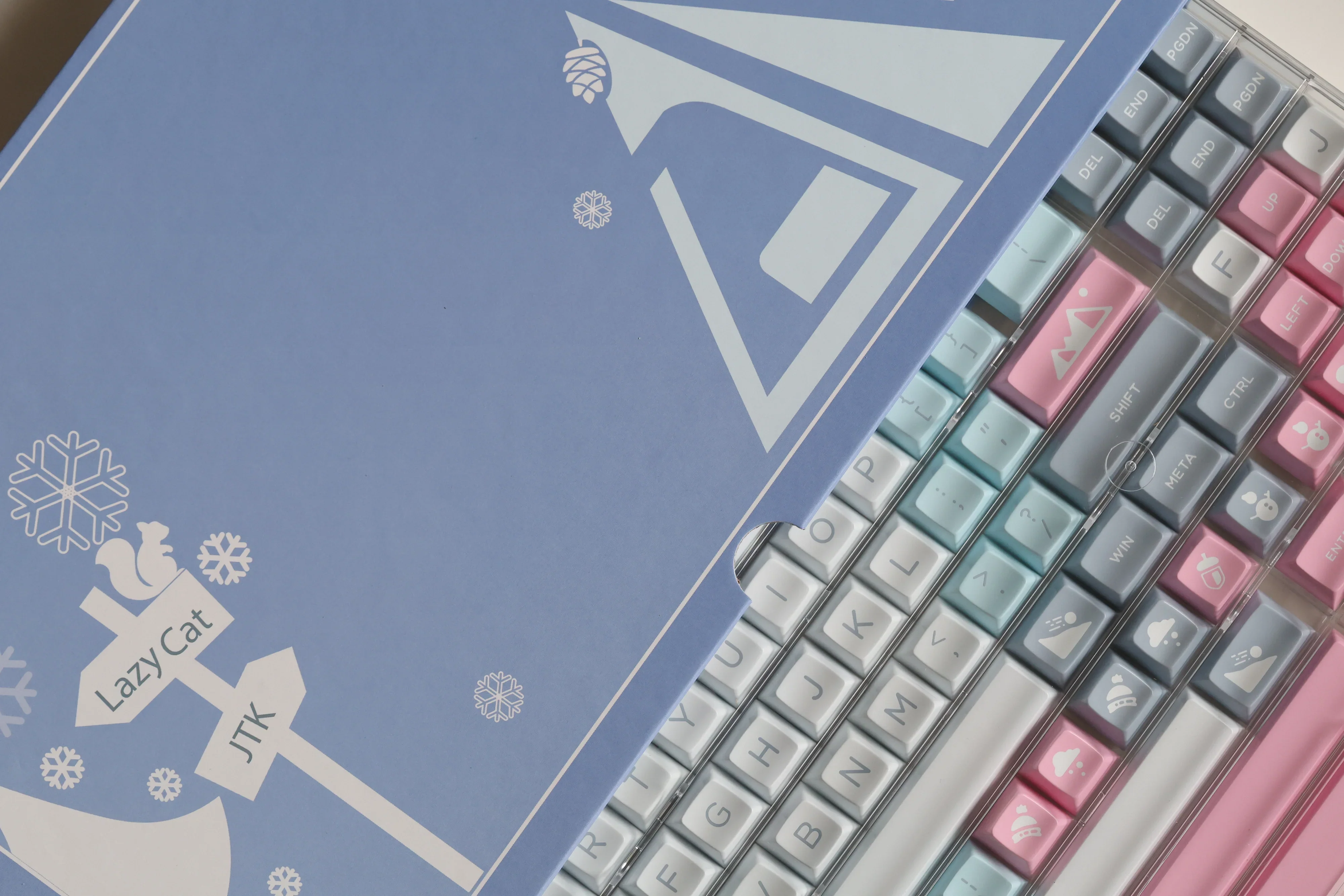 JTK HSA Snow Camping ABS Doubleshot Glossy Surface Keycap Set - Image 6