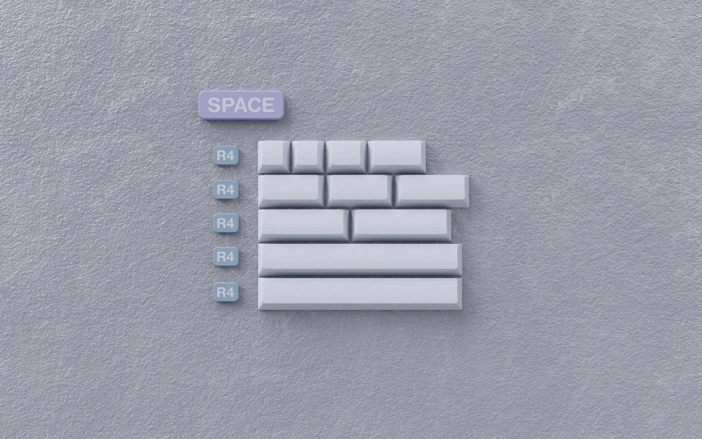 JTK Illusion Cherry Profile ABS Doubleshot Keycap Set - Image 9