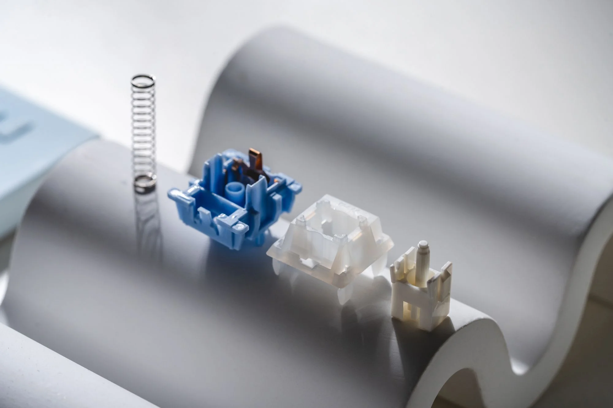[In-stock] Ripple Switches, Linear (MX Red), Cherry MX Style, Lubed, 90pcs Pack - Image 5