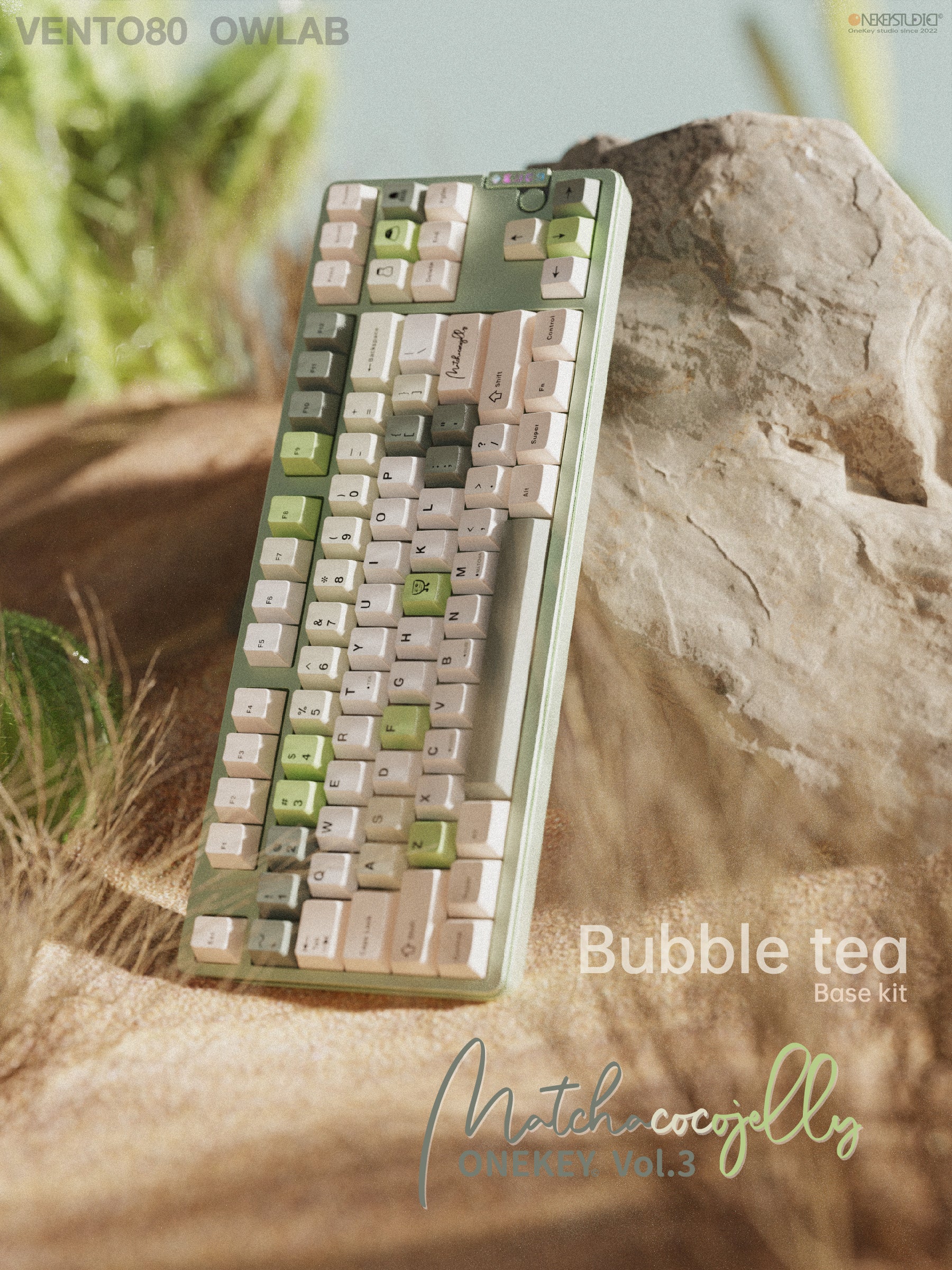 [Group Buy] Onekey Studio Bubble Tea Cherry Profile Keycaps - Image 20