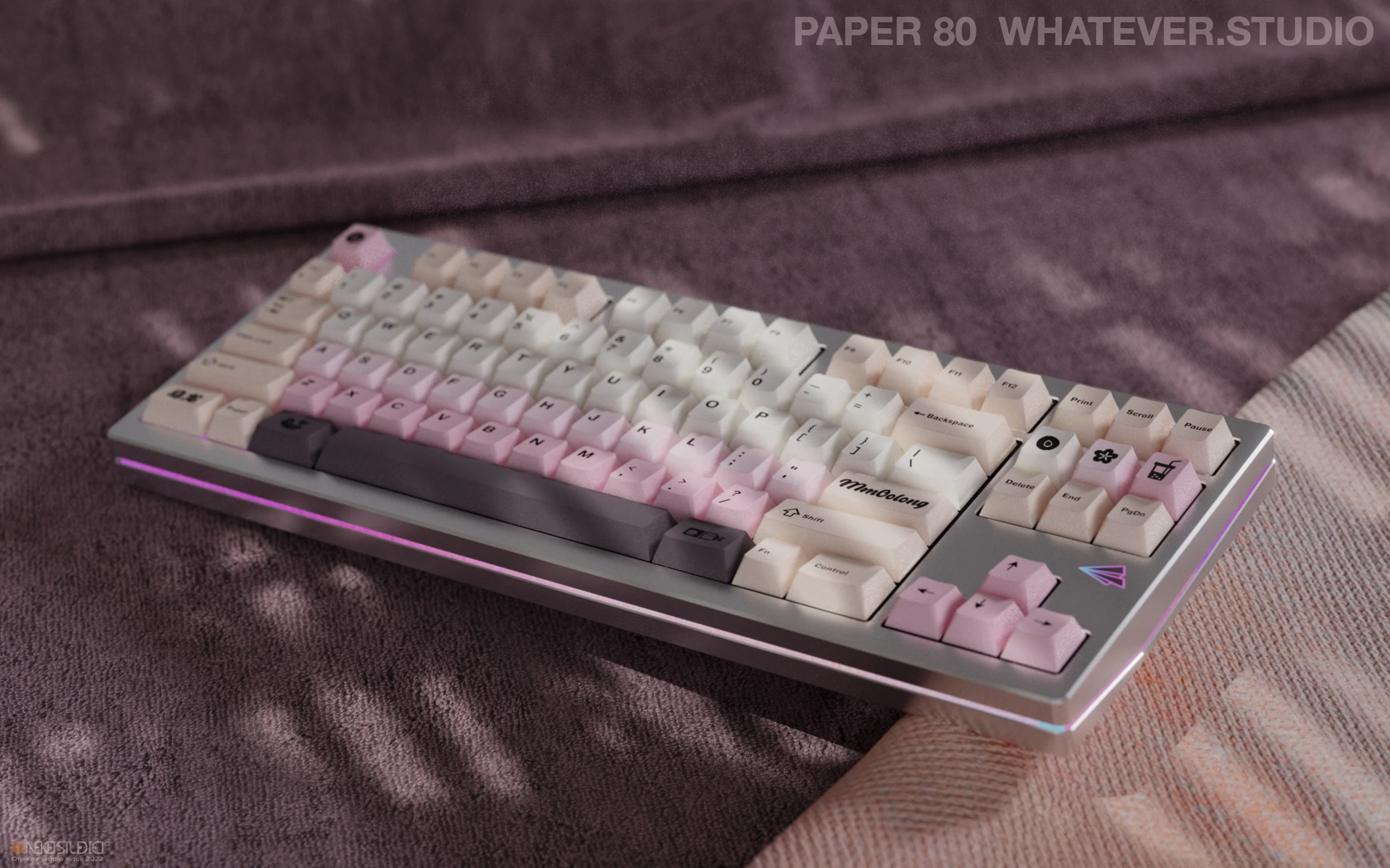 [Group Buy] Onekey Studio Bubble Tea Cherry Profile Keycaps - Image 6